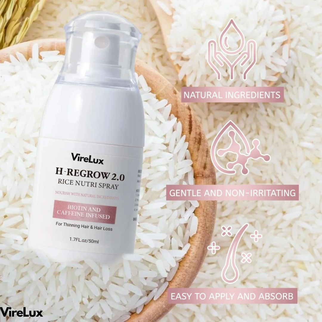 VireLux Hair Spray Rice Water